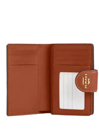 Coach Medium Corner Zip Wallet