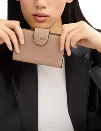 Coach Medium Corner Zip Wallet