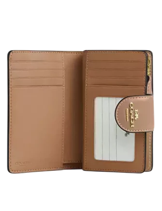 Coach Medium Corner Zip Wallet