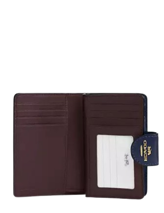Coach Medium Corner Zip Wallet