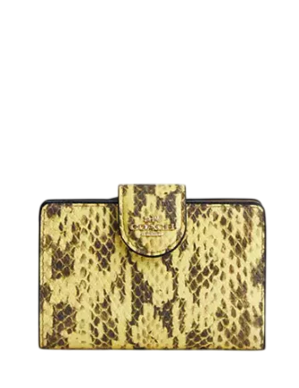 Coach Medium Corner Zip Wallet