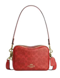 Coach Mini Carey Crossbody Bag In Signature Canvas