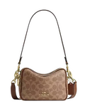 Coach Mini Carey Crossbody Bag In Signature Canvas