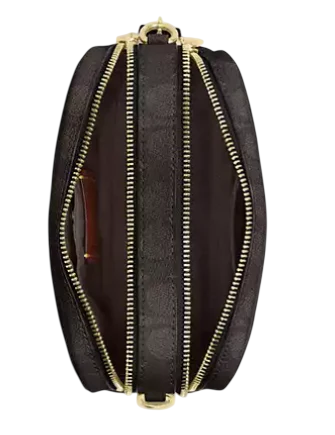 Coach Mini Carey Crossbody Bag In Signature Canvas