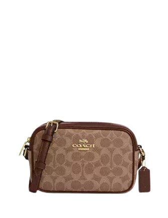 Coach Mini Jamie Camera Bag In Signature Canvas
