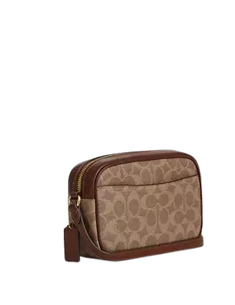 Coach Mini Jamie Camera Bag In Signature Canvas