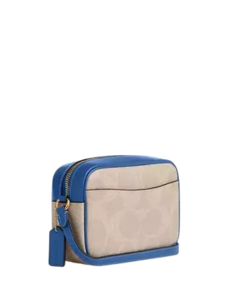 Coach Mini Jamie Camera Bag In Signature Canvas With Coach Print