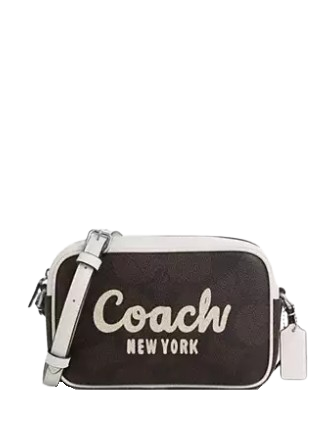 Coach Mini Jamie Camera Bag In Signature Canvas With Coach Print