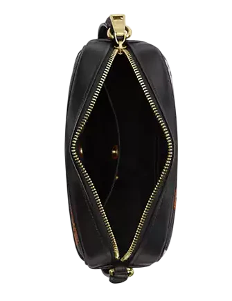 Coach Mini Jamie Camera Bag In Signature Canvas With Halloween Print