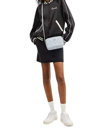Coach Mini Jamie Camera Bag In Sketch Signature Canvas