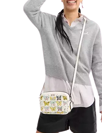 Coach Mini Jamie Camera Bag With Butterfly Print