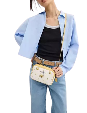 Coach Mini Jamie Camera Bag With Floral Print