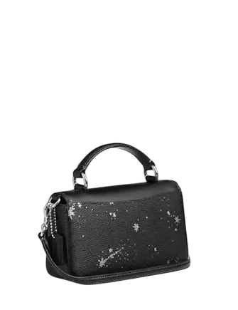 Coach Mini Josie Top Handle Bag With Star Print