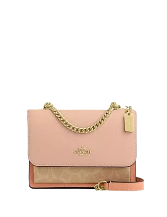 Coach Mini Klare Crossbody Bag In Colorblock Signature Canvas