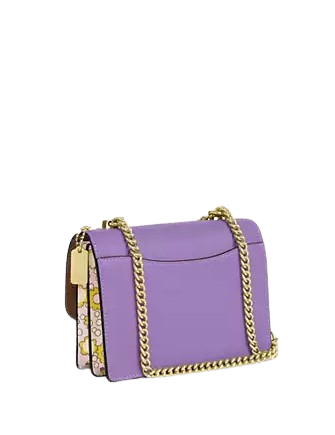 Coach Mini Klare Crossbody Bag In Colorblock With Floral Print