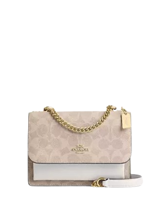 Coach Mini Klare Crossbody Bag In Signature Canvas