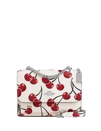 Coach Mini Klare Crossbody Bag With Cherry Print