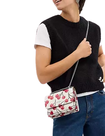 Coach Mini Klare Crossbody Bag With Cherry Print