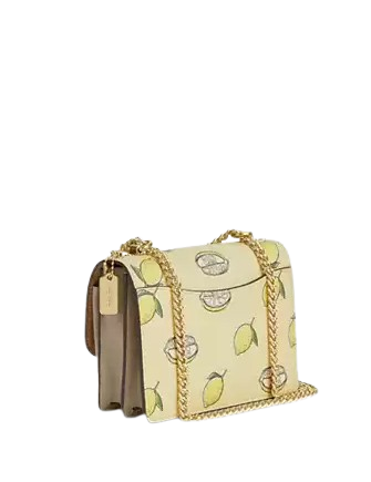 Coach Mini Klare Crossbody Bag With Lemon Print