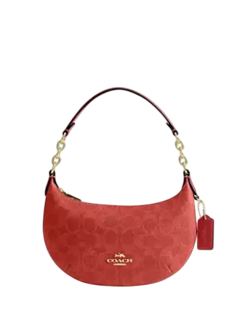 Coach Mini Payton Bag In Signature Canvas