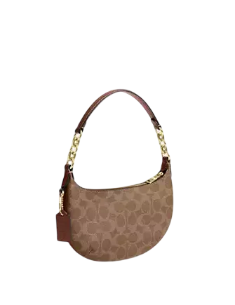 Coach Mini Payton Bag In Signature Canvas