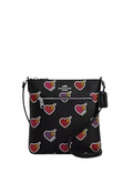 Coach Mini Rowan File Bag With Heart Bolt Print