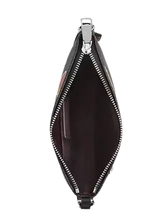 Coach Mini Rowan File Bag With Heart Bolt Print