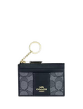 Coach Mini Skinny Id Case In Signature Jacquard