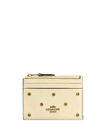 Coach Mini Skinny Id Case With Crystal