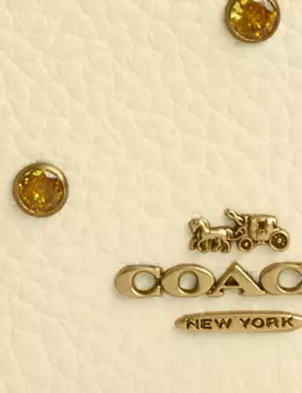 Coach Mini Skinny Id Case With Crystal
