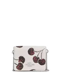 Coach Mini Wallet On A Chain With Cherry Print