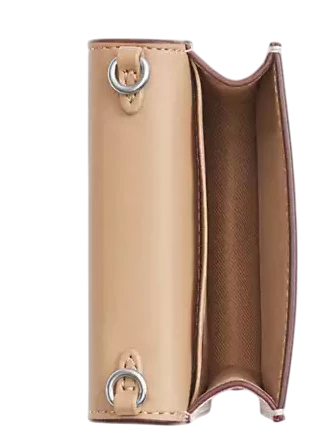 Coach Mini Wallet On A Chain With Sparkly Butterfly Print