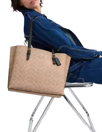 Coach Mollie Tote Bag In Signature Canvas
