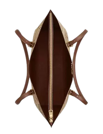 Coach Mollie Tote Bag In Signature Canvas With Shell Print