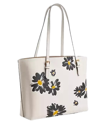 Coach Mollie Tote Bag With Floral Print