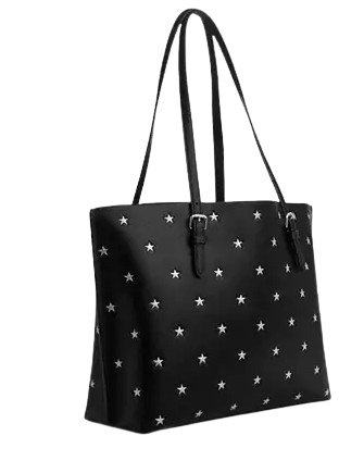 Coach Mollie Tote Bag With Star Print