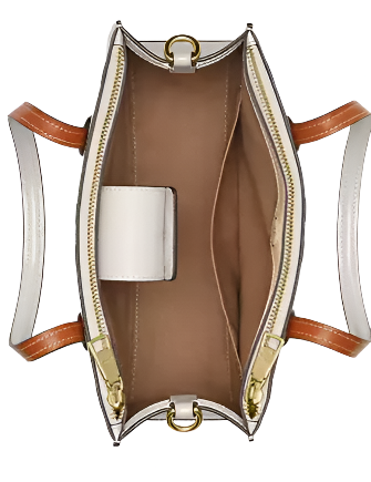 Coach Nina Small Tote Bag In Signature Leather