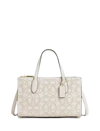 Coach Nina Small Tote Bag With Signature Rivets