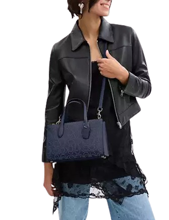 Coach Nina Small Tote Bag With Signature Rivets