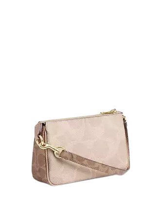 Coach Nolita 19 In Blocked Signature Canvas