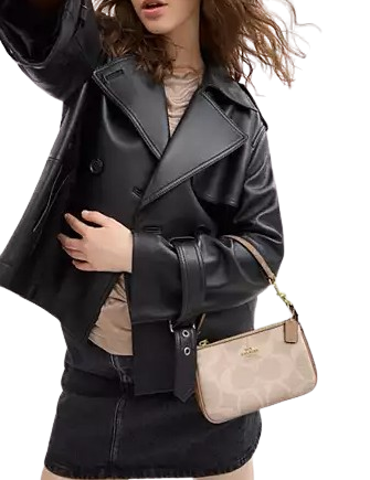 Coach Nolita 19 In Blocked Signature Canvas