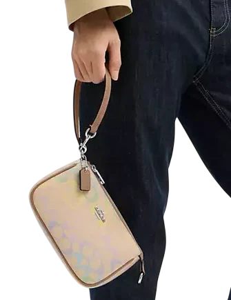 Coach Nolita 19 In Rainbow Signature Canvas