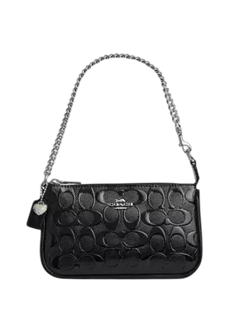 Coach Nolita 19 In Signature Leather With Heart Charm