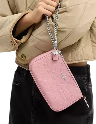 Coach Nolita 19 In Signature Leather With Heart Charm