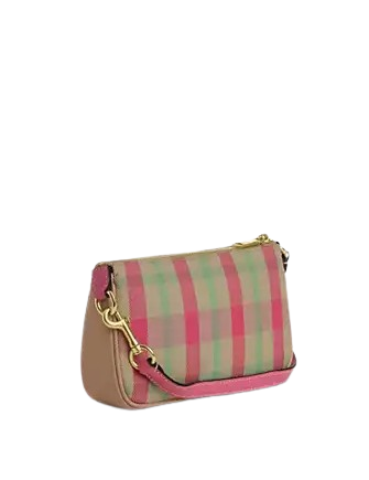 Coach Nolita 19 With Plaid Print