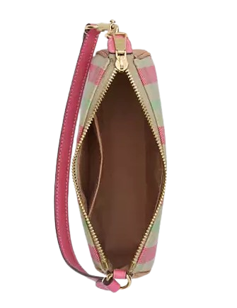 Coach Nolita 19 With Plaid Print
