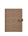 Coach Notebook In Signature Canvas