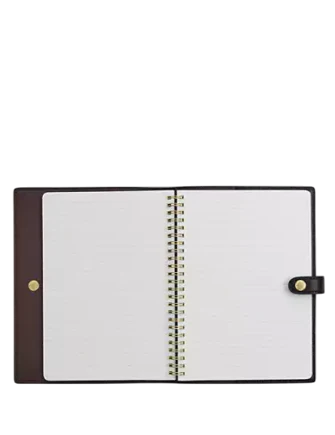 Coach Notebook In Signature Canvas