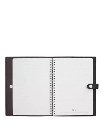 Coach Notebook With Butterfly Print
