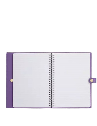 Coach Notebook With Floral Print